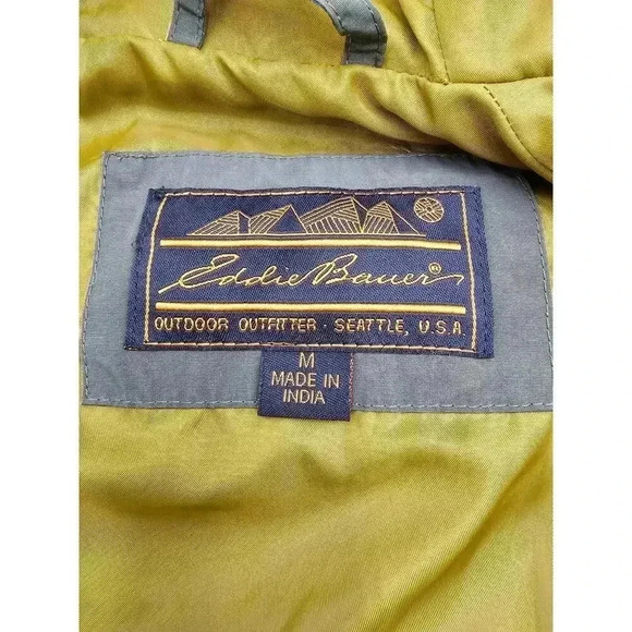 Eddie Bauer Women's Size M Olive Green Mountain Parka - Picture 3 of 8